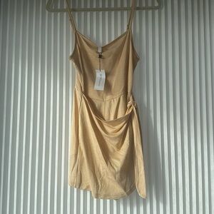 BCBGenerstion front tie romper